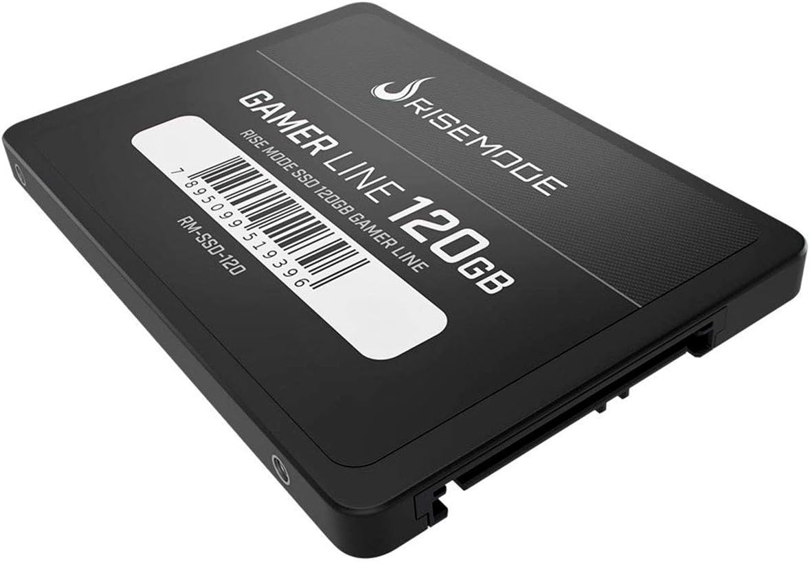 SSD Rise Mode Gamer Line, 120GB, SATA III, Leitura: 530MB/s, Gravação: 520MB/s, Preto - RM-SSD-120: imagem adicional