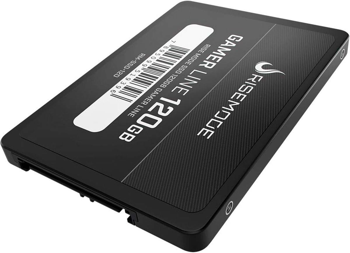SSD Rise Mode Gamer Line, 120GB, SATA III, Leitura: 530MB/s, Gravação: 520MB/s, Preto - RM-SSD-120: imagem adicional