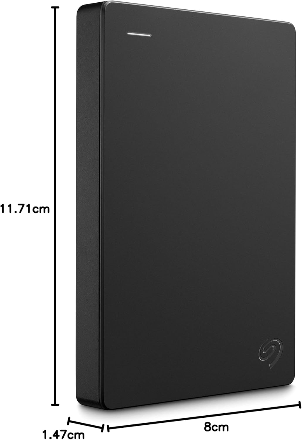 Seagate Unidade portátil, 2 TB, disco rígido externo, para PC, laptop e Mac, serviços de resgate de 2 anos, Amazon Exclusive (STGX2000400), preto