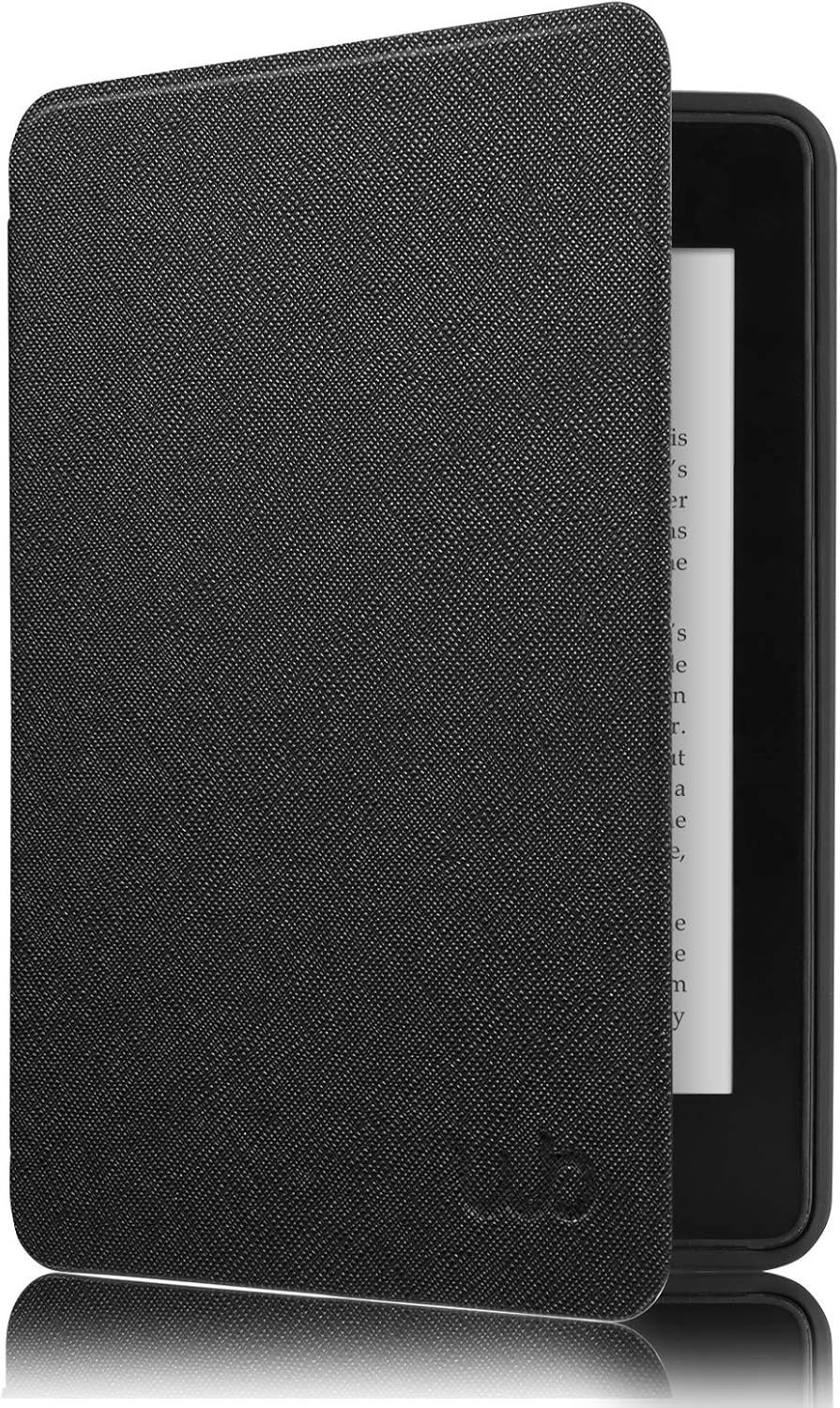 WB Capa Kindle 10a geração - Ultra Leve Auto Hibernação Sensor Magnético Silicone Flexível - Preta (Não Compatível com Paperwhite 10ª Geração): imagem adicional