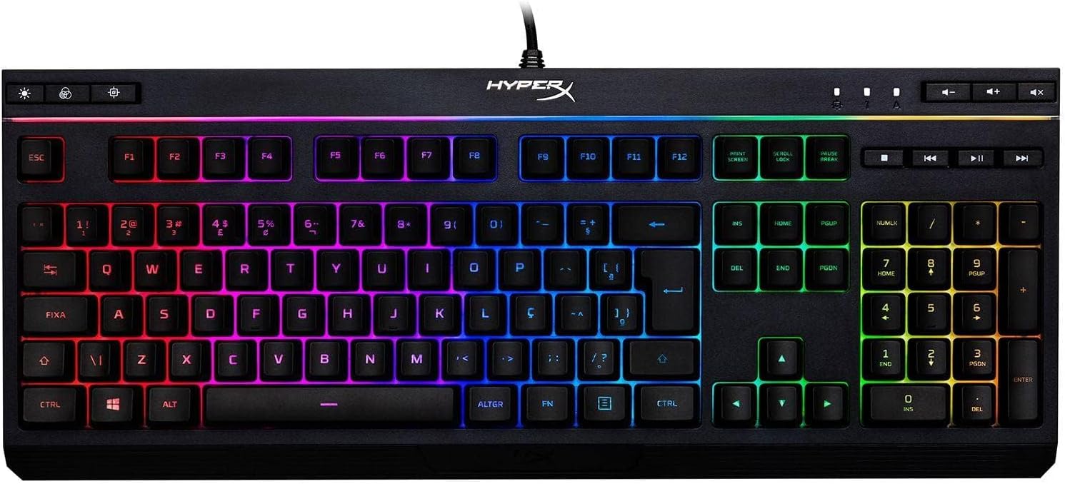 HyperX Teclado Gamer HyperX Alloy Core RGB, ABNT2, PRETO: imagem adicional