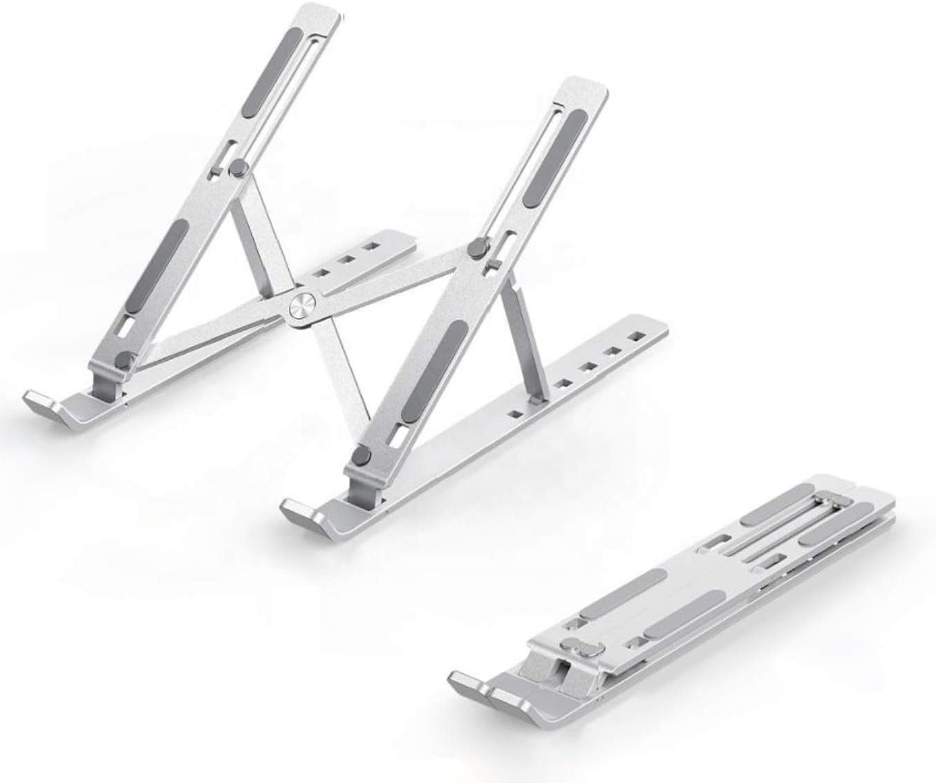 Suporte Para Notebook E MacBook em Alumínio com Altura Ajustável: imagem adicional
