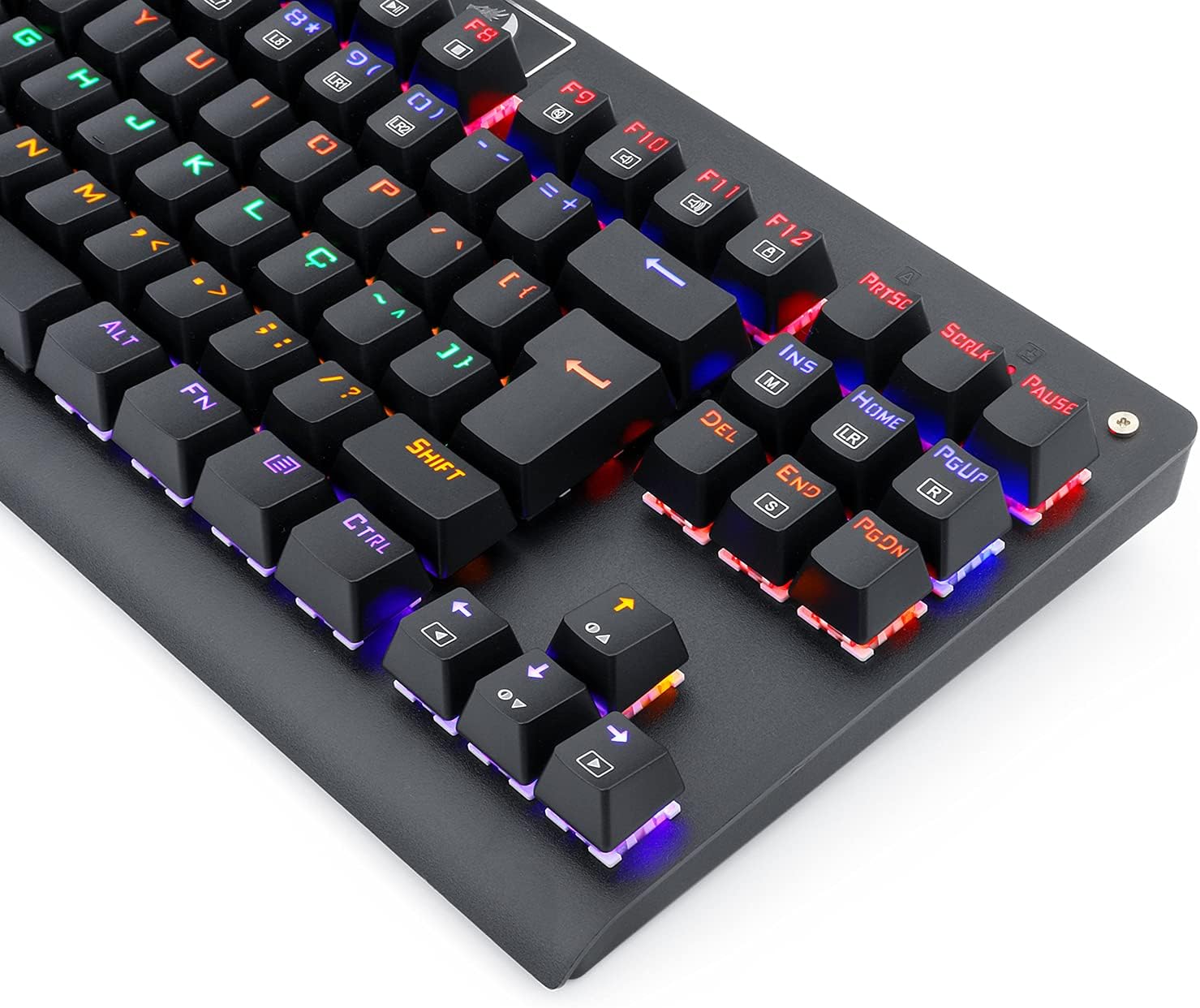 Teclado Mecânico Redragon Dark Avenger Preto Iluminação Rainbow Switch Marrom USB-A K568R: imagem adicional
