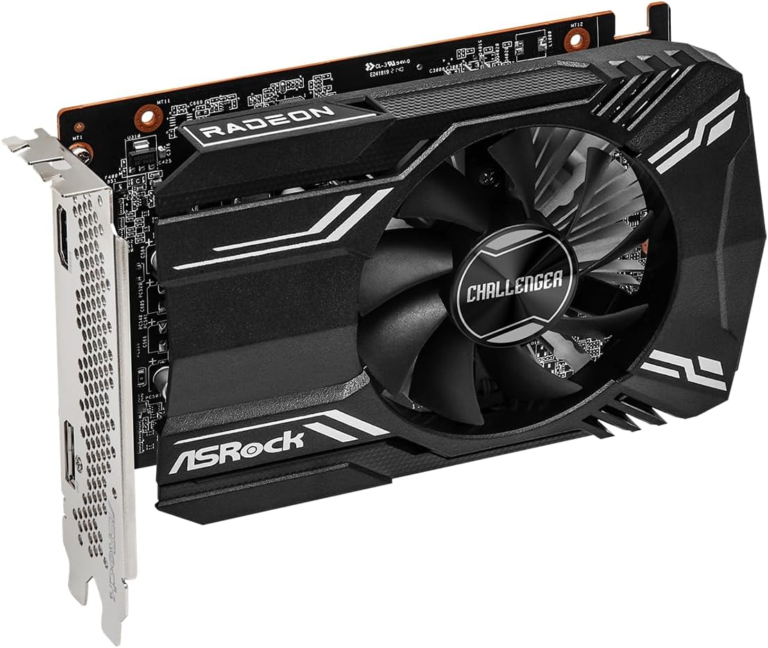 Placa de Vídeo ASRock Radeon RX 6400 Challenger ITX, 4GB, GDDR6, 64-Bit, Preto: imagem adicional