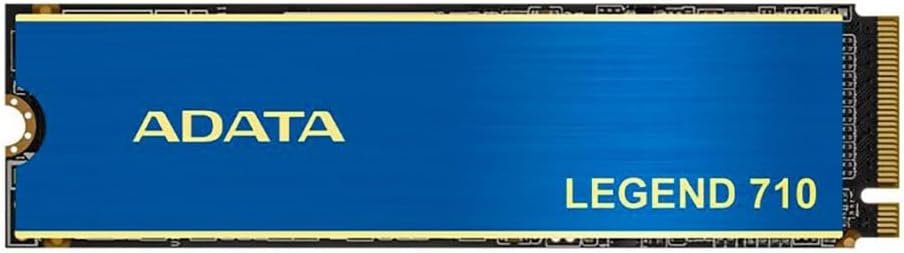 SSD Adata Legend 710 512GB NVMe M.2 2280 (Leitura até 2400MB/s e Gravação até 1600MB/s): imagem principal