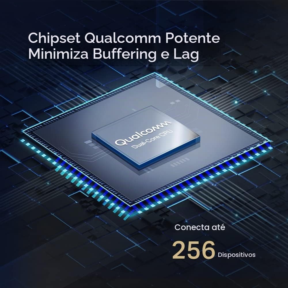 Roteador Mercusys MR80X WI-FI 6 Gigabit Dual BAND Easymesh AX3000 - MCS0043: imagem adicional