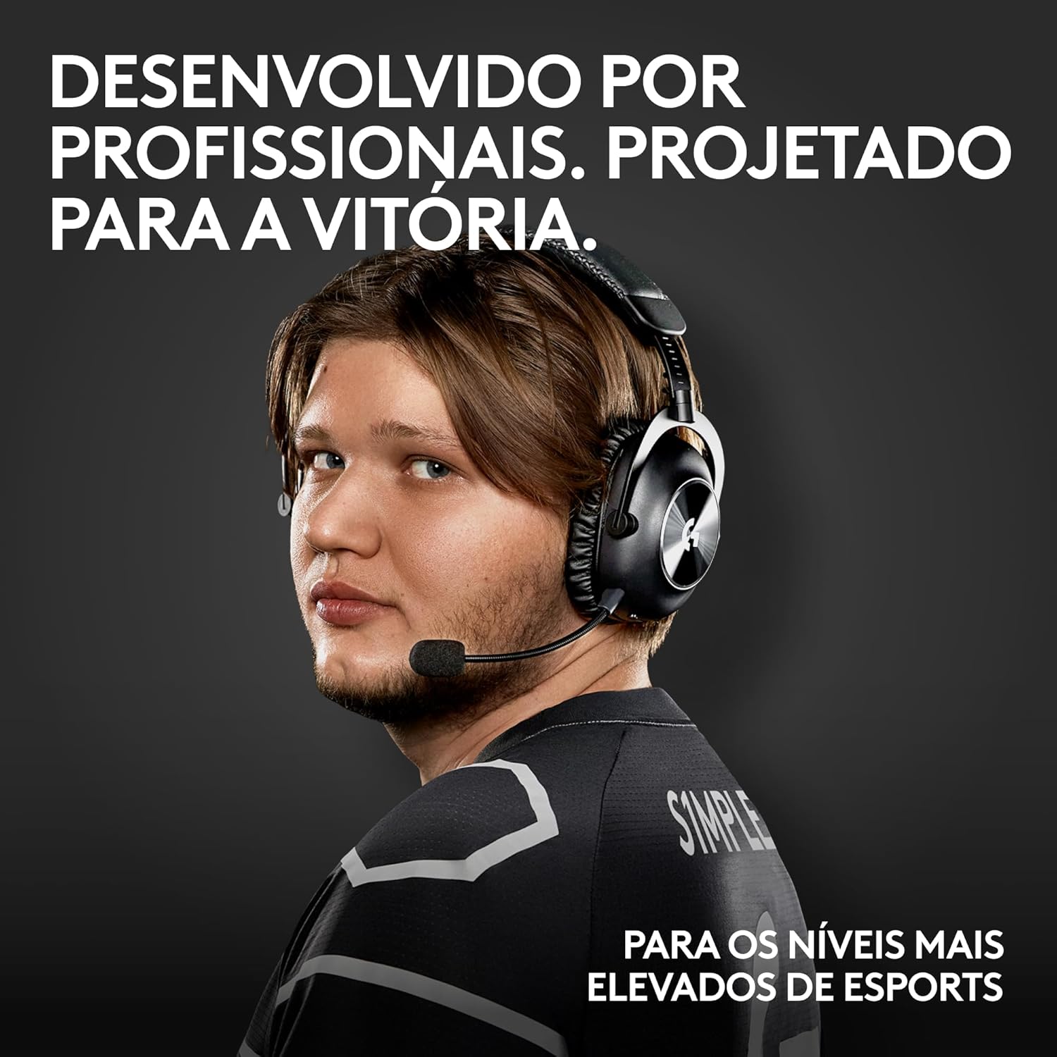 Headset Gamer Sem Fio Logitech G PRO X 2 LIGHTSPEED Com Microfone Removível, Drivers de Grafeno 50mm, Conexão Bluetooth, USB e 3,5 mm, Compatível com PC, PS5, PS4, Switch - Preto: imagem adicional