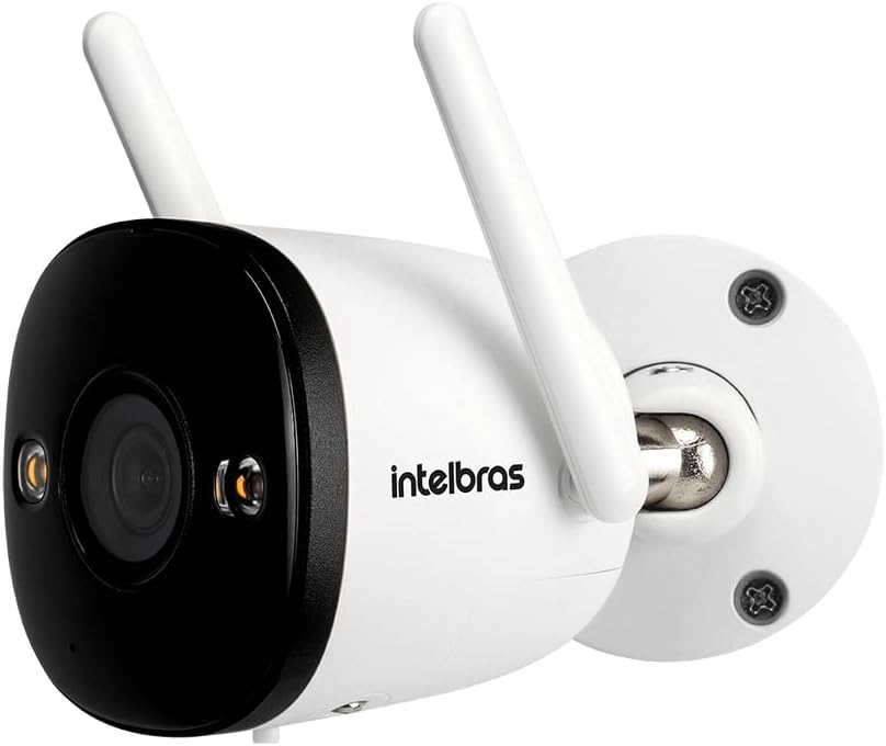 Câmera de Vídeo Externa Compatível com Alexa Wi-Fi Full HD iM5+ Full Color Intelbras: imagem adicional