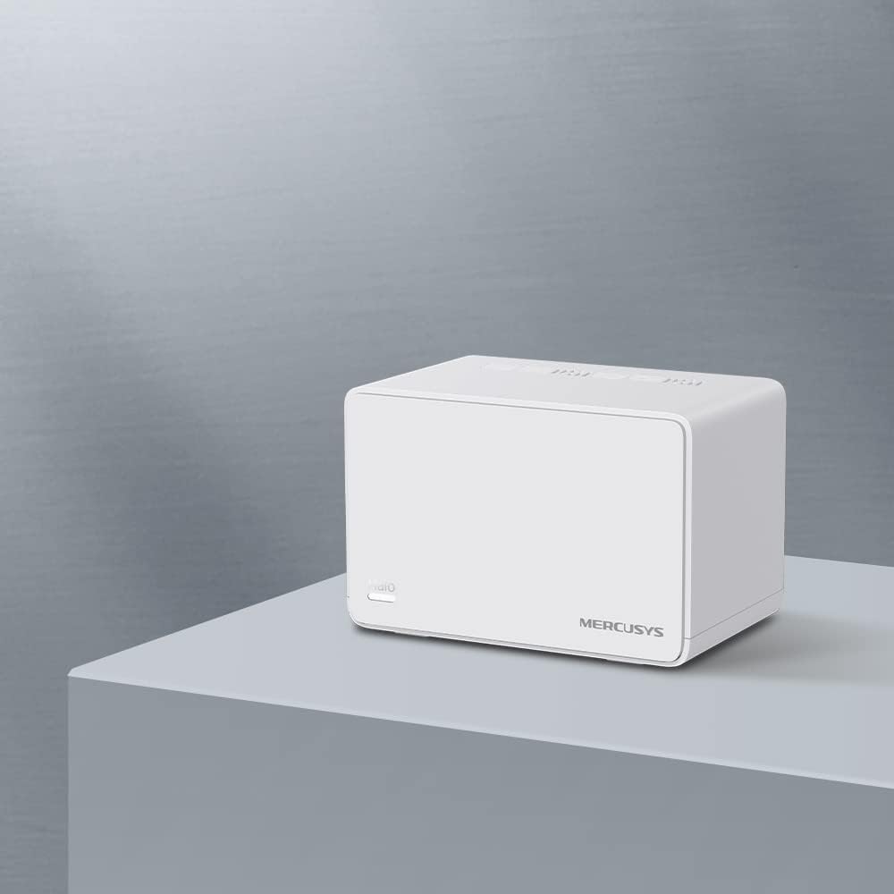 Mercusys Halo H80X (2 un.) Roteador Mesh Wi-Fi 6 AX3000 Dual Band, Cobertura de até 460 m², Mais de 150 Dispositivos, 3 Portas Gigabit por Unidade e Controle Parental: imagem adicional