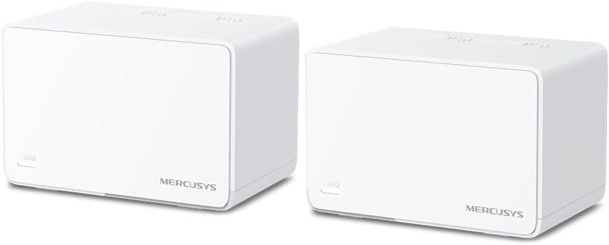 Mercusys Halo H80X (2 un.) Roteador Mesh Wi-Fi 6 AX3000 Dual Band, Cobertura de até 460 m², Mais de 150 Dispositivos, 3 Portas Gigabit por Unidade e Controle Parental: imagem adicional