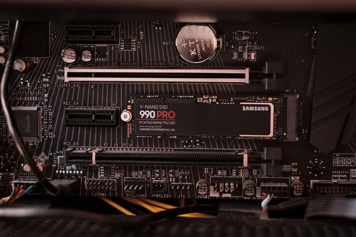 SSD Samsung 990 PRO 1TB NVMe M.2 2280 (Leitura até 7450MB/s e Gravação até 6900MB/s): imagem adicional