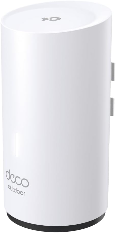 TP-Link Deco X50-Outdoor (1 un.) Roteador Mesh Wi-Fi 6 AX3000 Dual Band, Uso Externo e Interno, Cobertura de até 230 m², até 150 Dispositivos, IP65, PoE/AC e Mesh Gerenciado por IA: imagem adicional