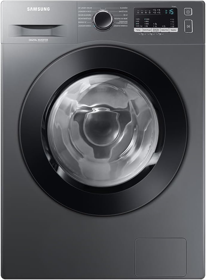 Samsung Lava e Seca WD11M com Digital Inverter WD11M4473PX Inox Look 11/7kg - 127V: imagem adicional