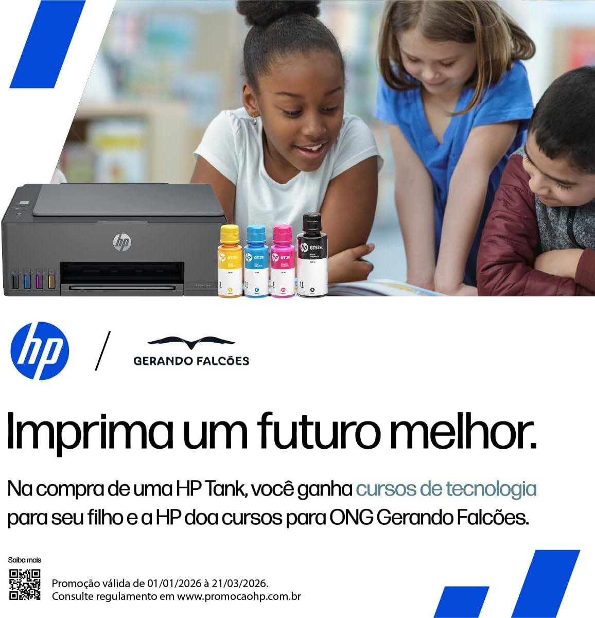 Impressora Multifuncional HP Smart Tank 581 Tanque de Tinta Colorida Wi-Fi, USB - Alta Economia -Copiadora e Scanner (4A8D5A): imagem adicional