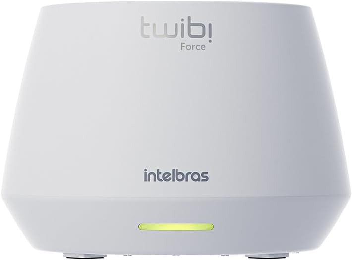 Conjunto de Roteador Sem Fio WI-FI 6 Twibi Force AX Branco Intelbras: imagem principal