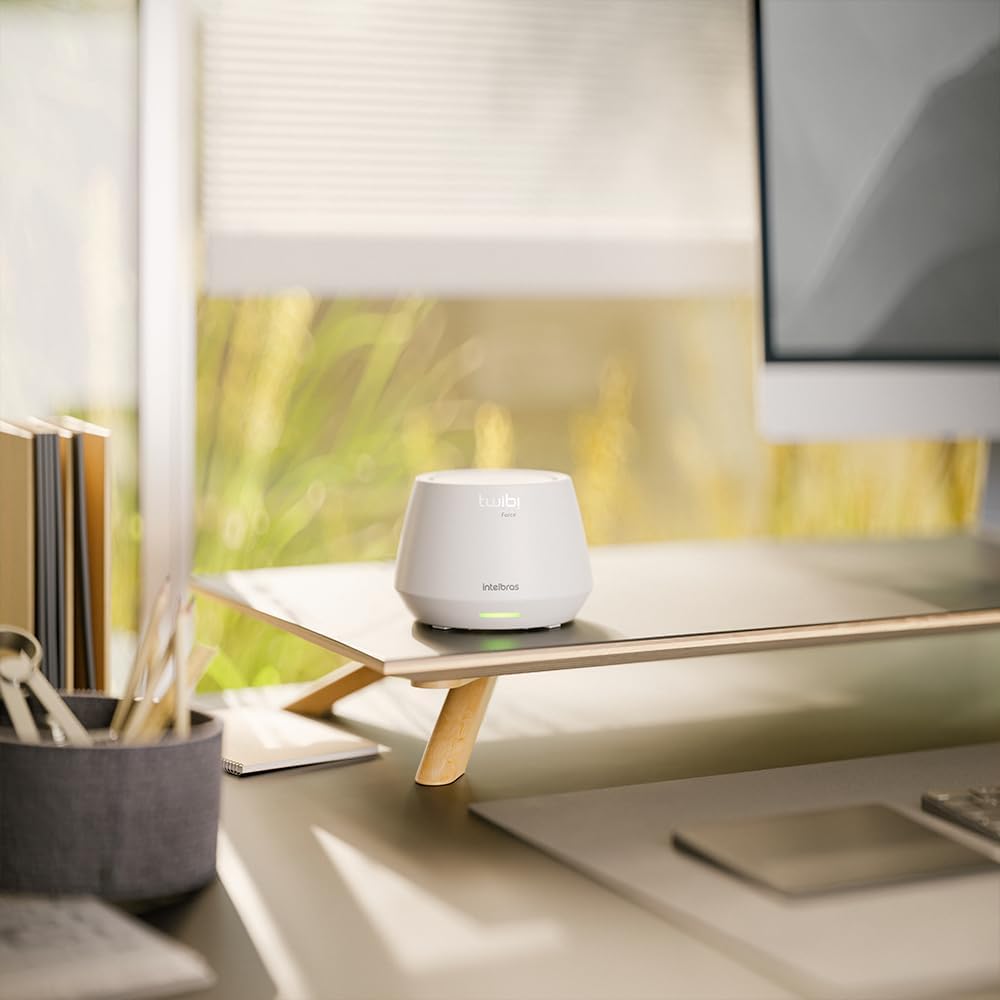 Conjunto de Roteador Sem Fio WI-FI 6 Twibi Force AX Branco Intelbras: imagem adicional