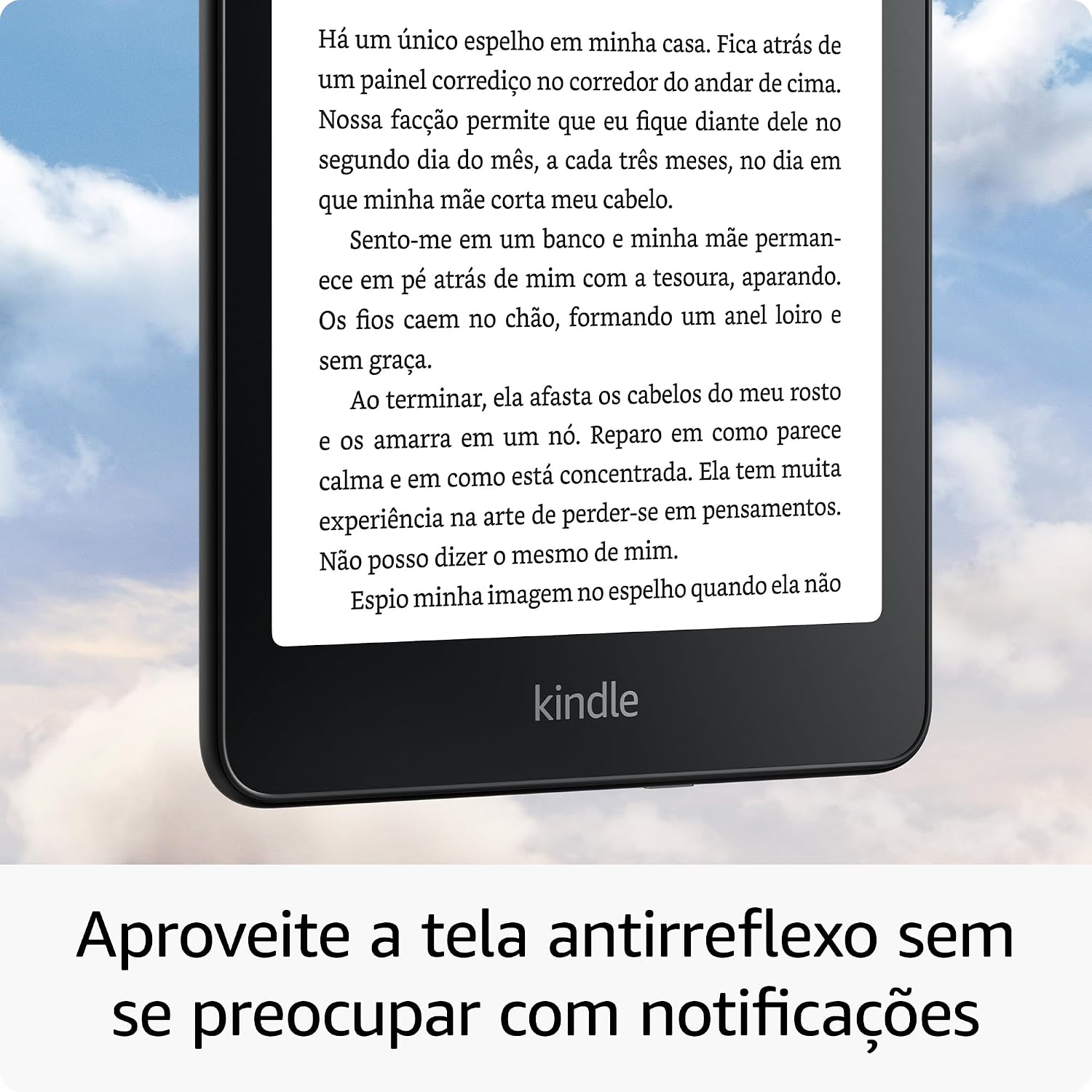 Kindle Paperwhite Signature Edition 32 GB (modelo 2024) - com luz frontal autoadaptável, carregamento sem fio e bateria que dura semanas - Cor Preta Metálica: imagem adicional