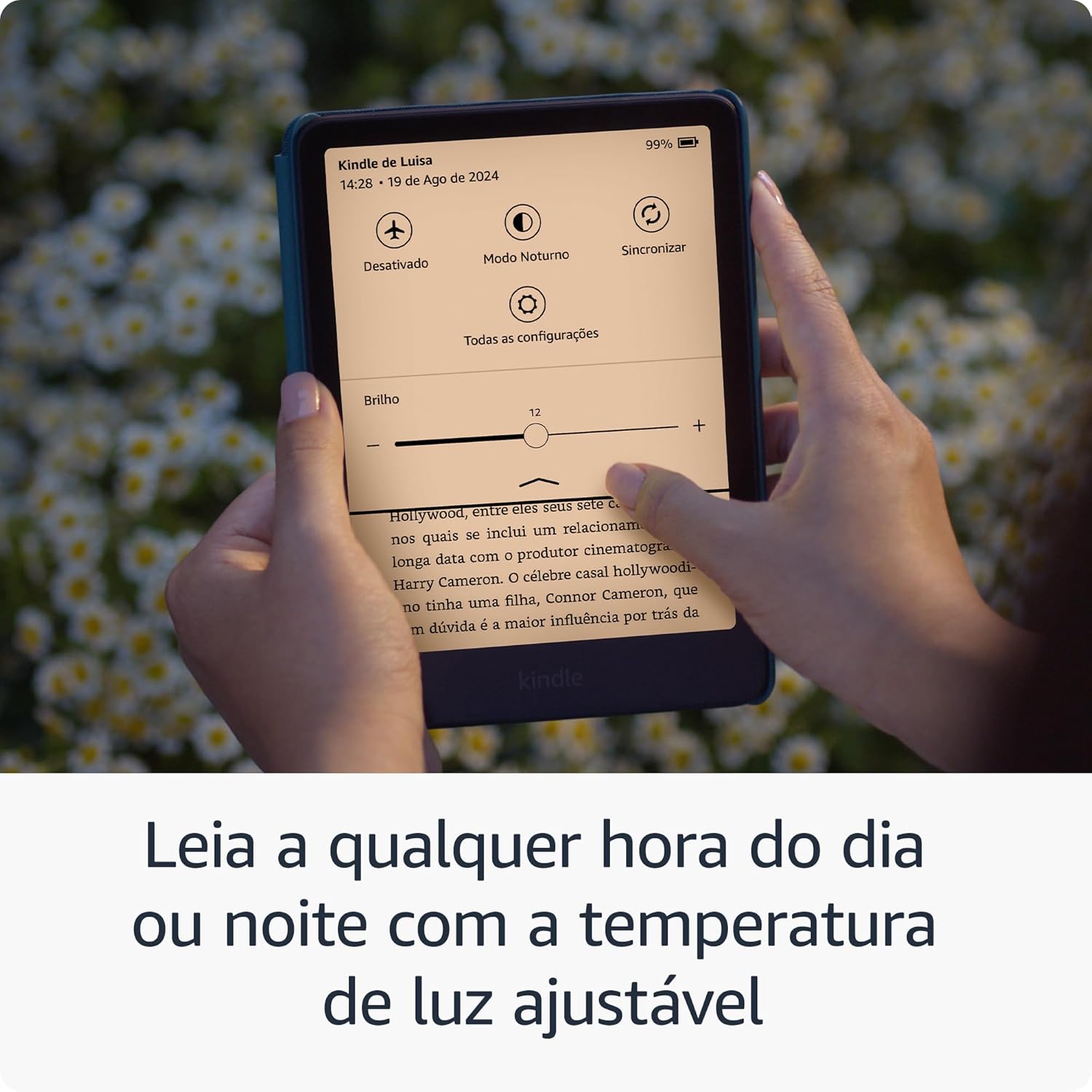Kindle Paperwhite 16 GB (Geração mais recente) - O Kindle mais rápido já lançado, com nova tela antirreflexo de 7” e bateria que dura semanas - Cor Preta: imagem adicional