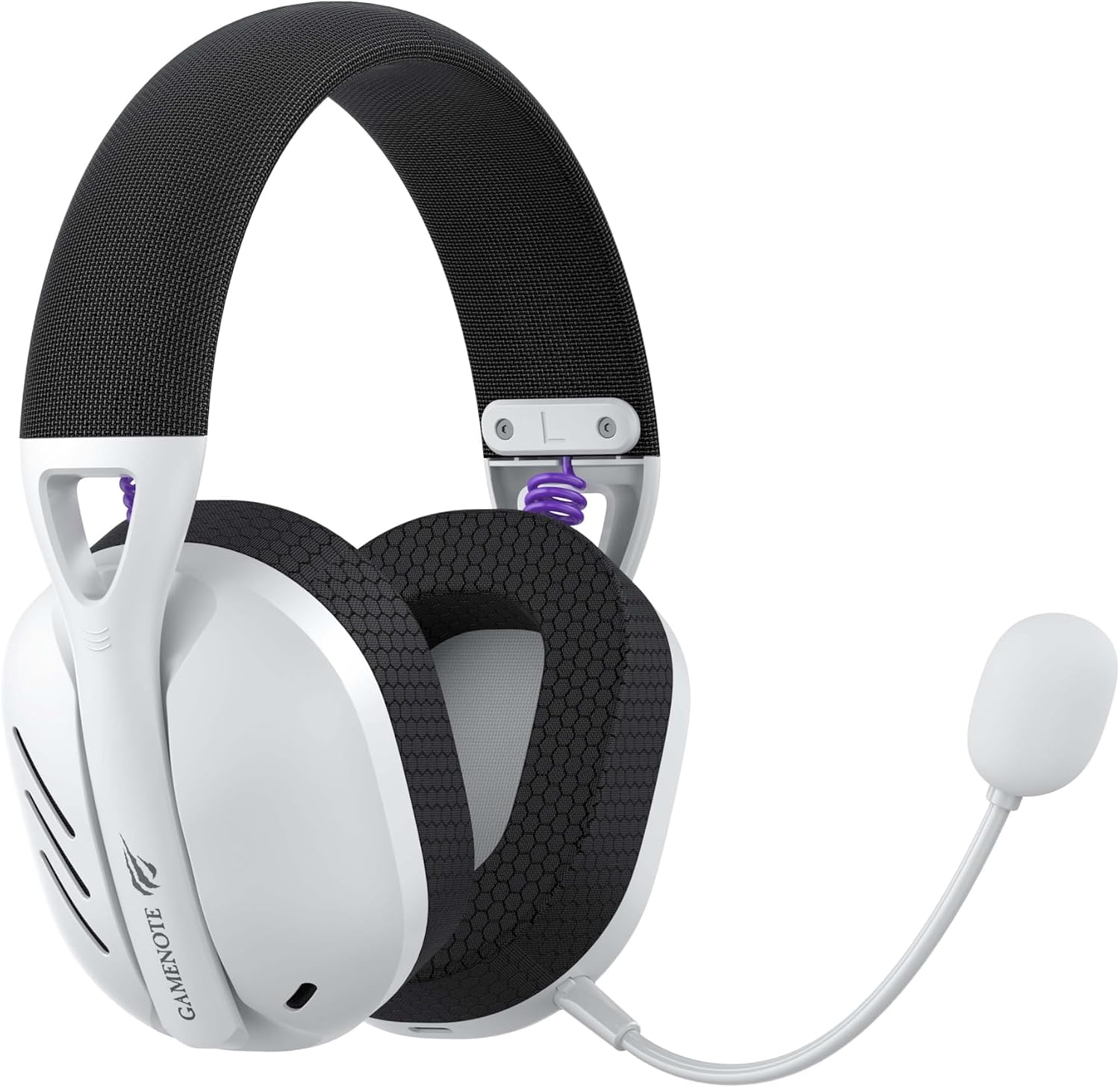 Havit Fone de Ouvido Headset Gamer Fuxi-H3 White Black, Com Fio e Sem Fio, Wireless 2,4GHz, Bluetooth, Cabo USB-C, Cabo 3,5mm. Surround, Baixa Latência, Quad-Mode: imagem adicional