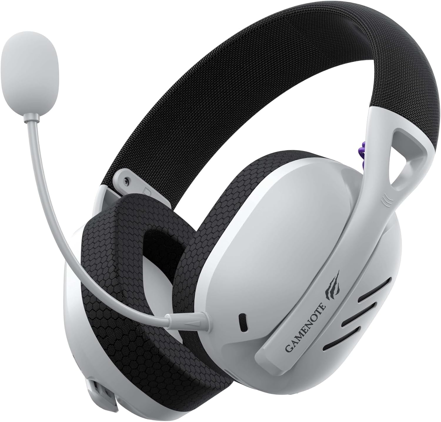 Havit Fone de Ouvido Headset Gamer Fuxi-H3 White Black, Com Fio e Sem Fio, Wireless 2,4GHz, Bluetooth, Cabo USB-C, Cabo 3,5mm. Surround, Baixa Latência, Quad-Mode: imagem adicional