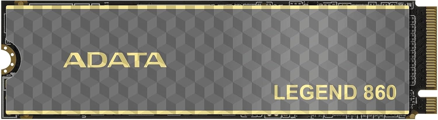 ADATA Legend 860 SSD NVMe M.2 2280 500GB, PCIe Gen4, Leitura 5000MB/s, Gravação 5MB/s: imagem adicional
