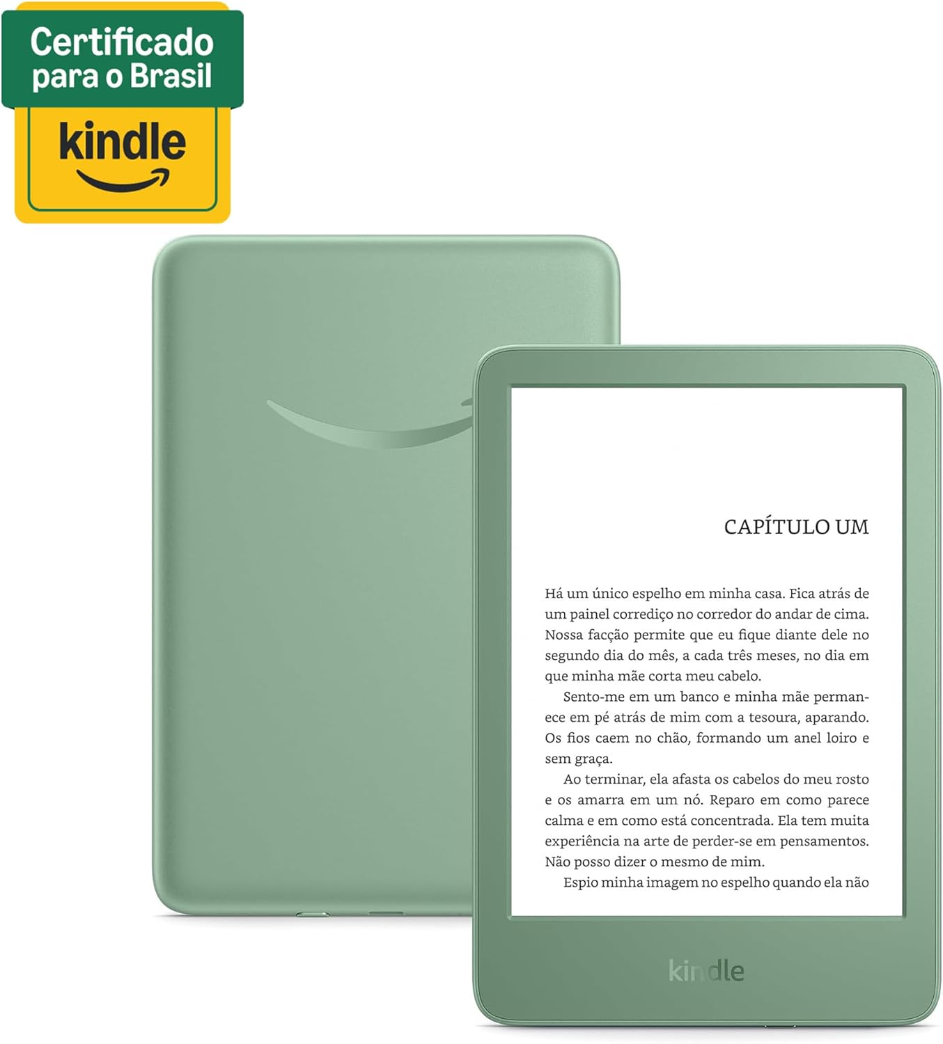 Kindle 16 GB (modelo 2024) - Leve e compacto, com tela antirreflexo, trocas de página rápidas, luz frontal ajustável e bateria de longa duração - Cor Verde: imagem adicional