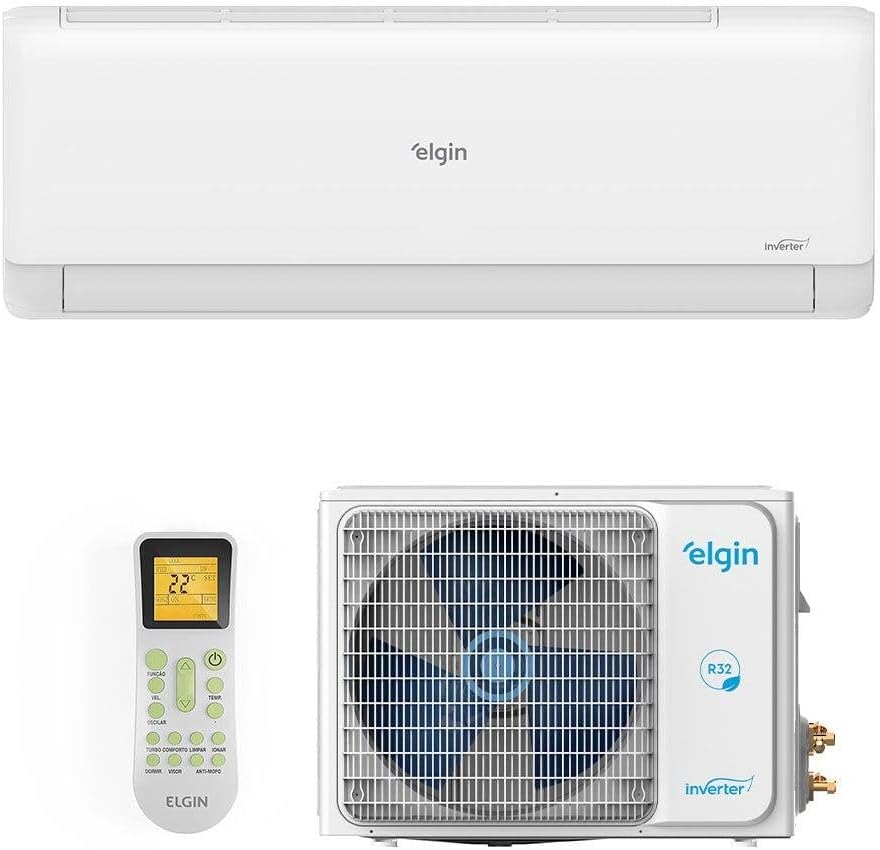 Ar-condicionado Split Inverter Ii 12000 Btus Elgin Eco com Wi-fi Integrado High Wall Só Frio 45hjfi12c2wb/45hjfe12c2cb 220v: imagem adicional