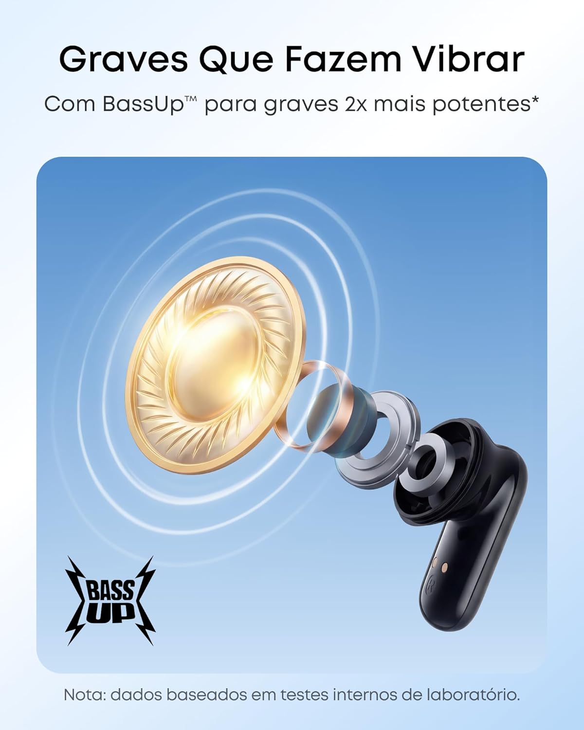 soundcore P30i da Anker, Fone de Ouvido Bluetooth 5.4 com Cancelamento de Ruído Adaptativo, Graves Poderosos, 45H de Reprodução, Estojo 2-em-1 com Suporte para Celular, IP54, Fone sem fio TWS, Preto | Cancelamento de Ruído Adaptativo, Graves Poderosos, Estojo 2-em-1 Suporte para Celular, IP54, Fone Sem Fio: imagem adicional