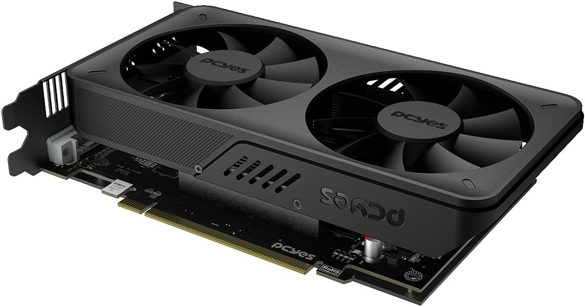 PCYES GPU RX 550 4GB GDDR5 128 Bits Dual-Fan Projeto Edge PVEX5504GBDF –