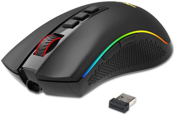 MOUSE GAMER REDRAGON COBRA PRO SEM FIO PRETO M711-PRO: imagem adicional