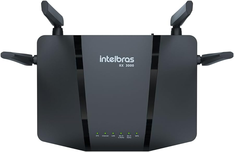 Roteador Wireless RX 3000 Preto Intelbras: imagem adicional