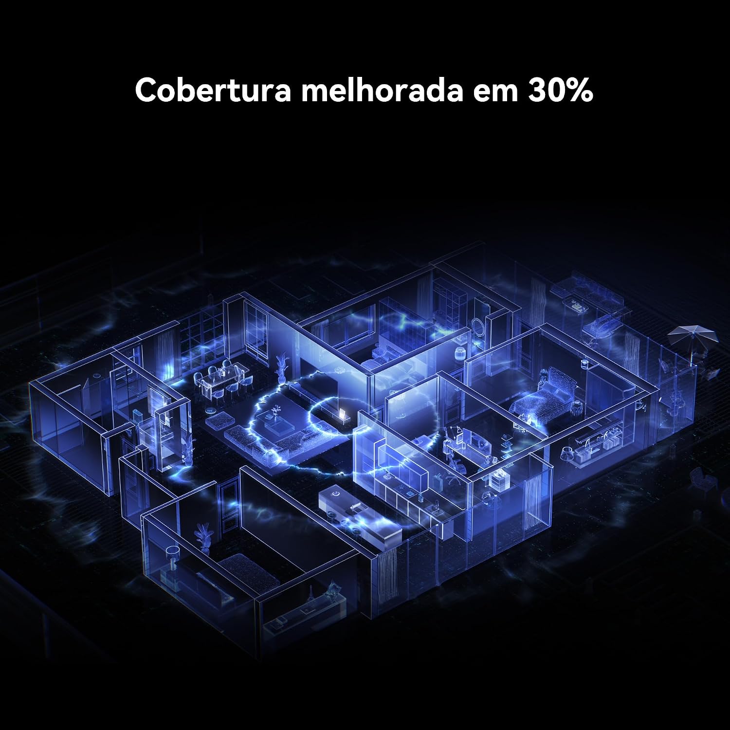 Roteador, HUAWEI WiFi BE3, Wifi 7, 3.6 Gpbs Dual-Band Wi-Fi 7, Visualização de Diagnóstico, Controle Parental, Branco: imagem adicional