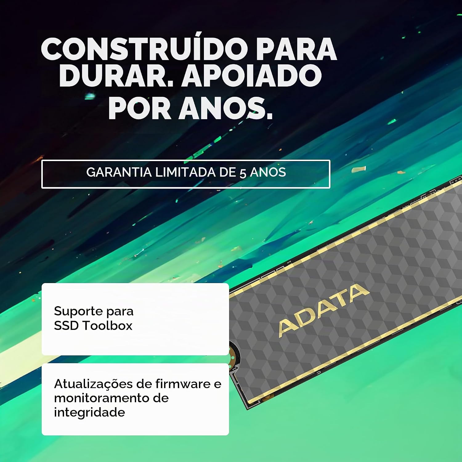ADATA Legend 860 SSD NVMe M.2 2280 1TB PCIe Gen4, Leitura 6000MB/s, Gravação 5000MB/s: imagem adicional