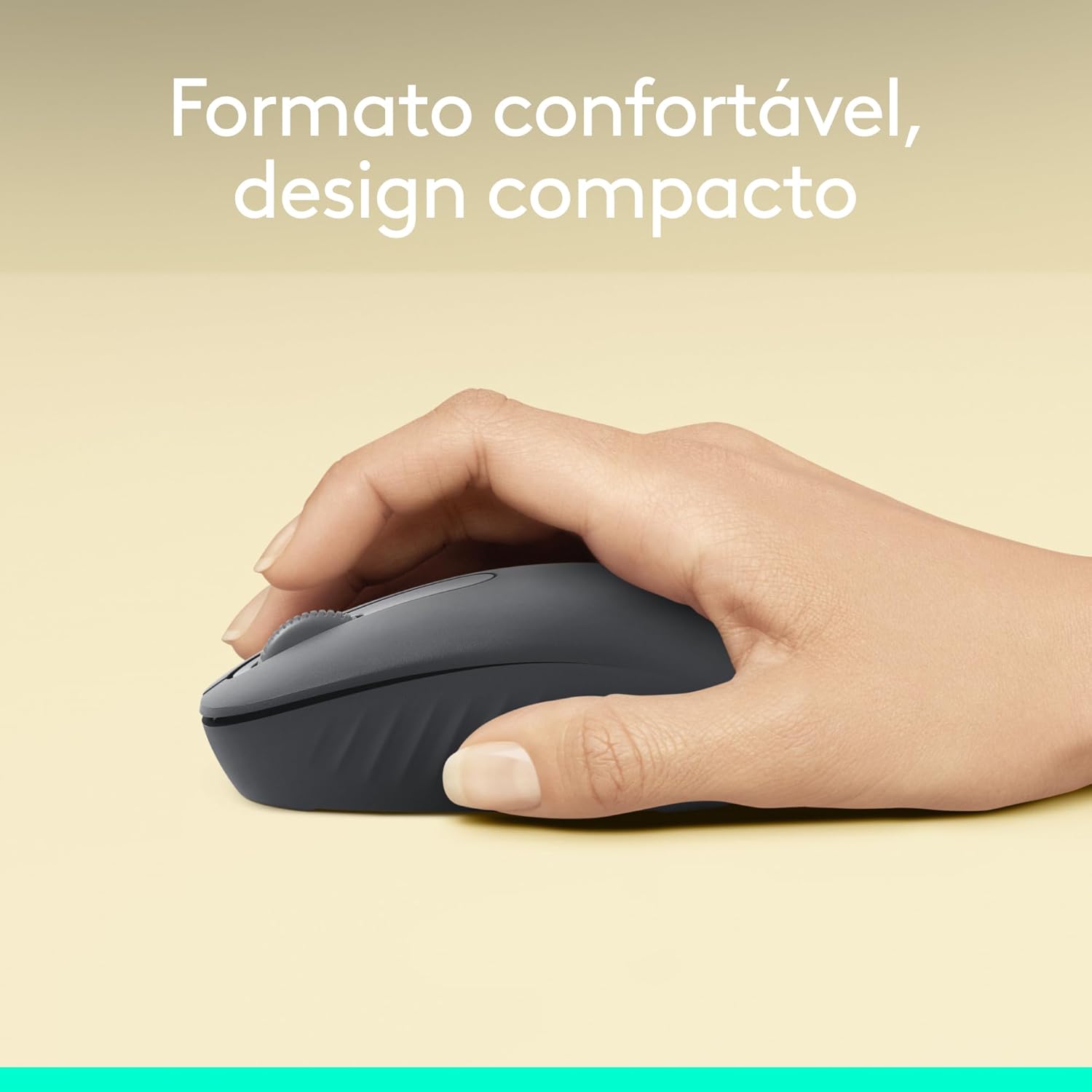 Mouse sem fio Logitech M196 com Conexão Bluetooth, Design Ambidestro Compacto, Rastreamento Preciso, Compatível com PC e Mac, Windows e macOS - Grafite: imagem adicional