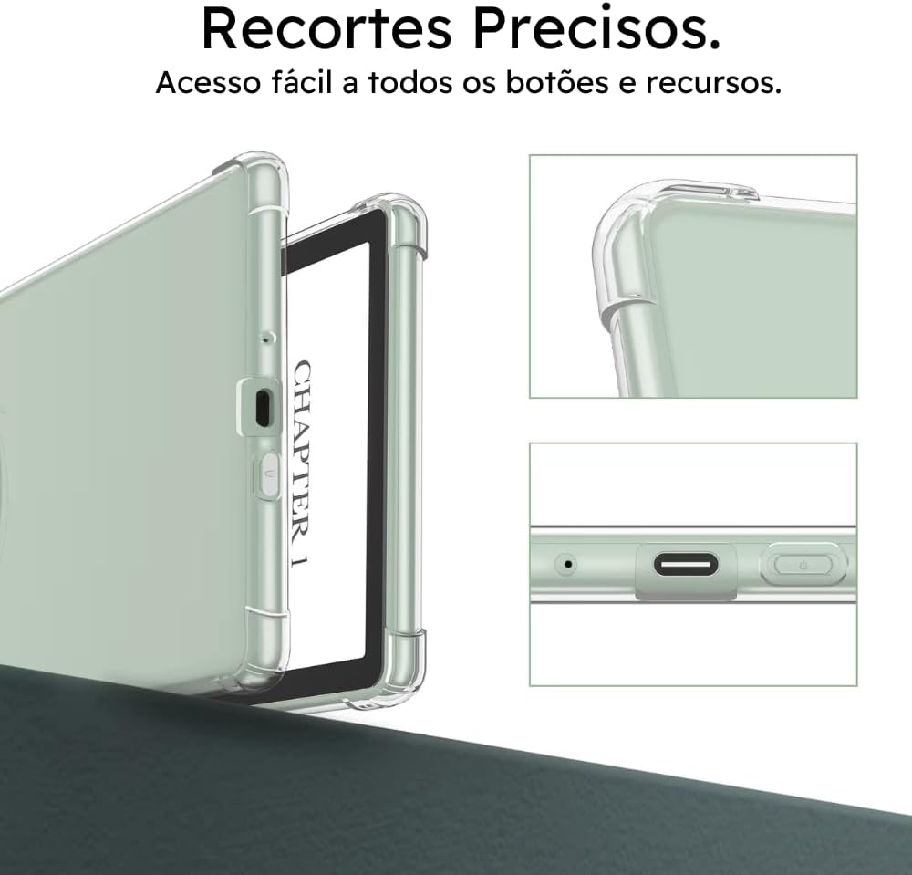 Capa Para Kindle 11ª Geração 2024 e 2022 (RS23CV e C2V2L3) + Película: imagem adicional
