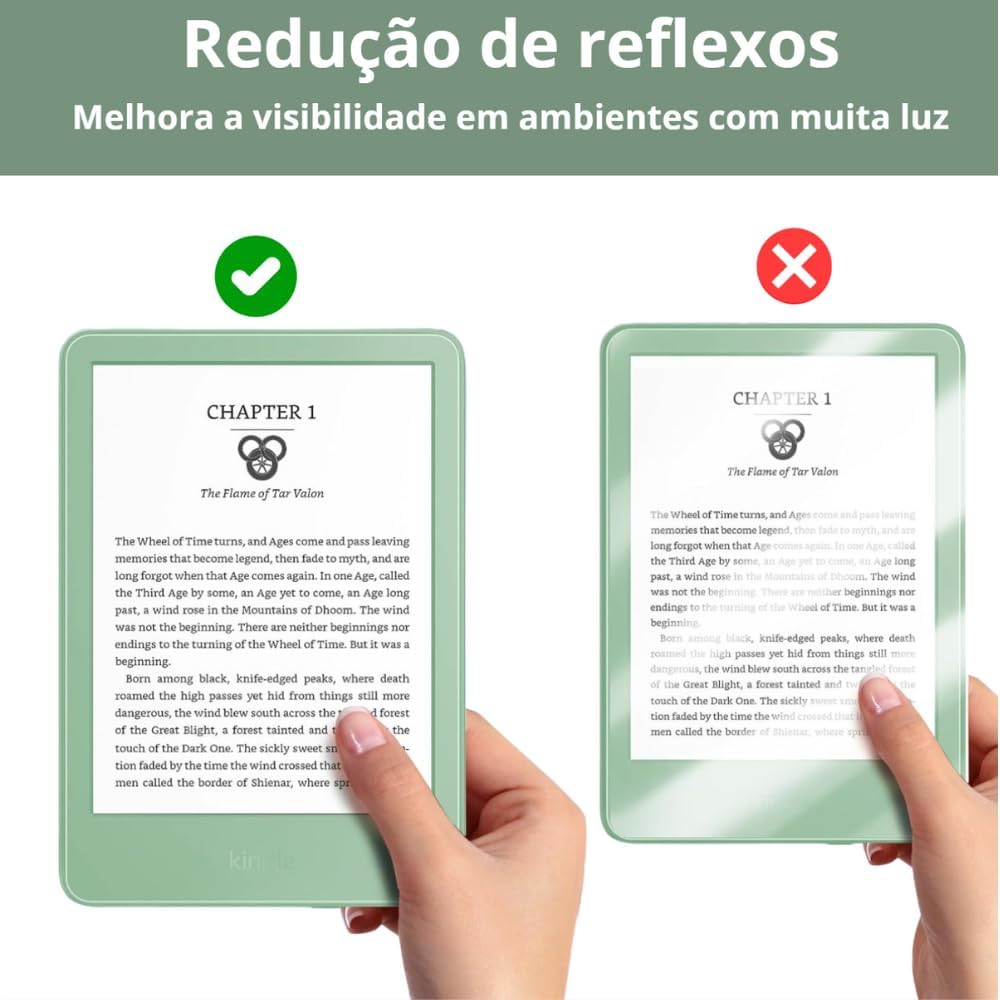 Película Para Kindle 11ª Geração 2024 e 2022 (RS23CV e C2V2L3) 6" Polegadas: imagem adicional