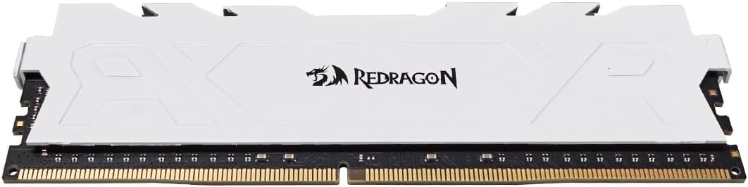 Memória RAM DDR4 16GB 3200MHz CL16 Redragon Rage Branco GM-712: imagem adicional