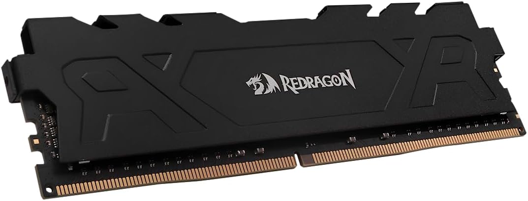 Memória Desktop Redragon Rage DDR4 8GB 3200MHz CL16 Dissipador Integrado Preto GM-707: imagem adicional
