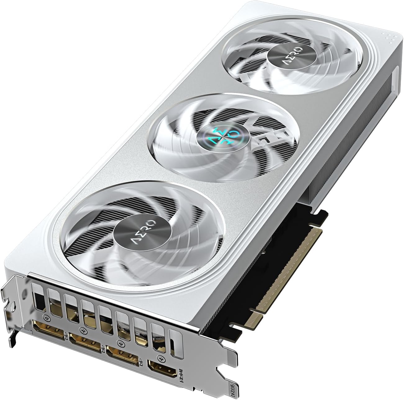 Placa de Vídeo Gigabyte RTX 5060 Aero OC, 8GB GDDR7 - GV-N5060AERO OC-8GD: imagem principal
