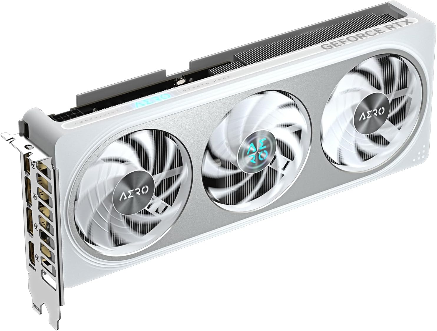 Placa de Vídeo Gigabyte RTX 5060 Aero OC, 8GB GDDR7 - GV-N5060AERO OC-8GD: imagem adicional