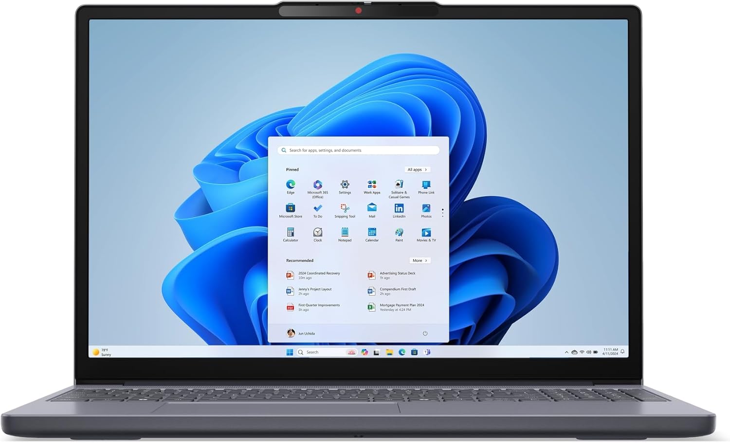 Notebook Lenovo IdeaPad Slim 3i 15.3" - Intel Core i5-13420H, 8GB RAM, 256GB SSD, Intel UHD Graphics, Windows 11: imagem adicional