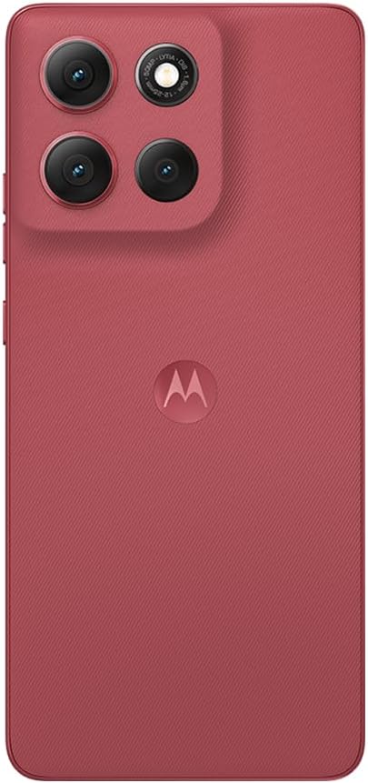 Smartphone Motorola Moto g86 5G - 256GB 24GB (8GB RAM+16GB Ram Boost) Tela 1.5K pOLED, 50MP Sony camera OIS Moto AI, videos em 4K, IP68 + IP69 - Vermelho: imagem adicional