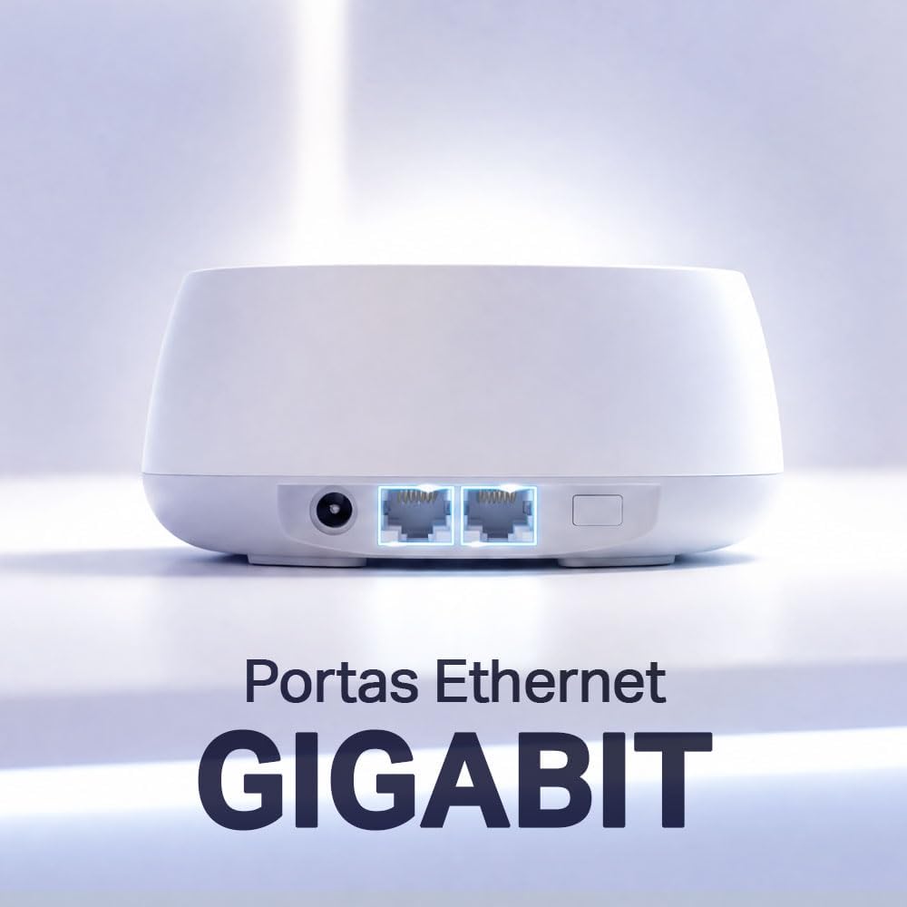TP-Link Deco BE22 (1 un.) Roteador Mesh Wi-Fi 7 BE3600 Dual Band, Cobertura de até 200 m², Conexão para Mais de 150 Dispositivos, 2 Portas Gigabit por Unidade, MLO, VPN e Mesh Gerenciado por IA: imagem adicional