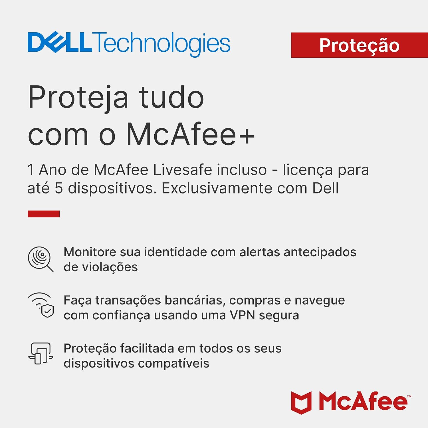 Notebook Dell 15 I15-I1300-A60P, Intel Core i5-1334U, Windows 11 Home: imagem adicional