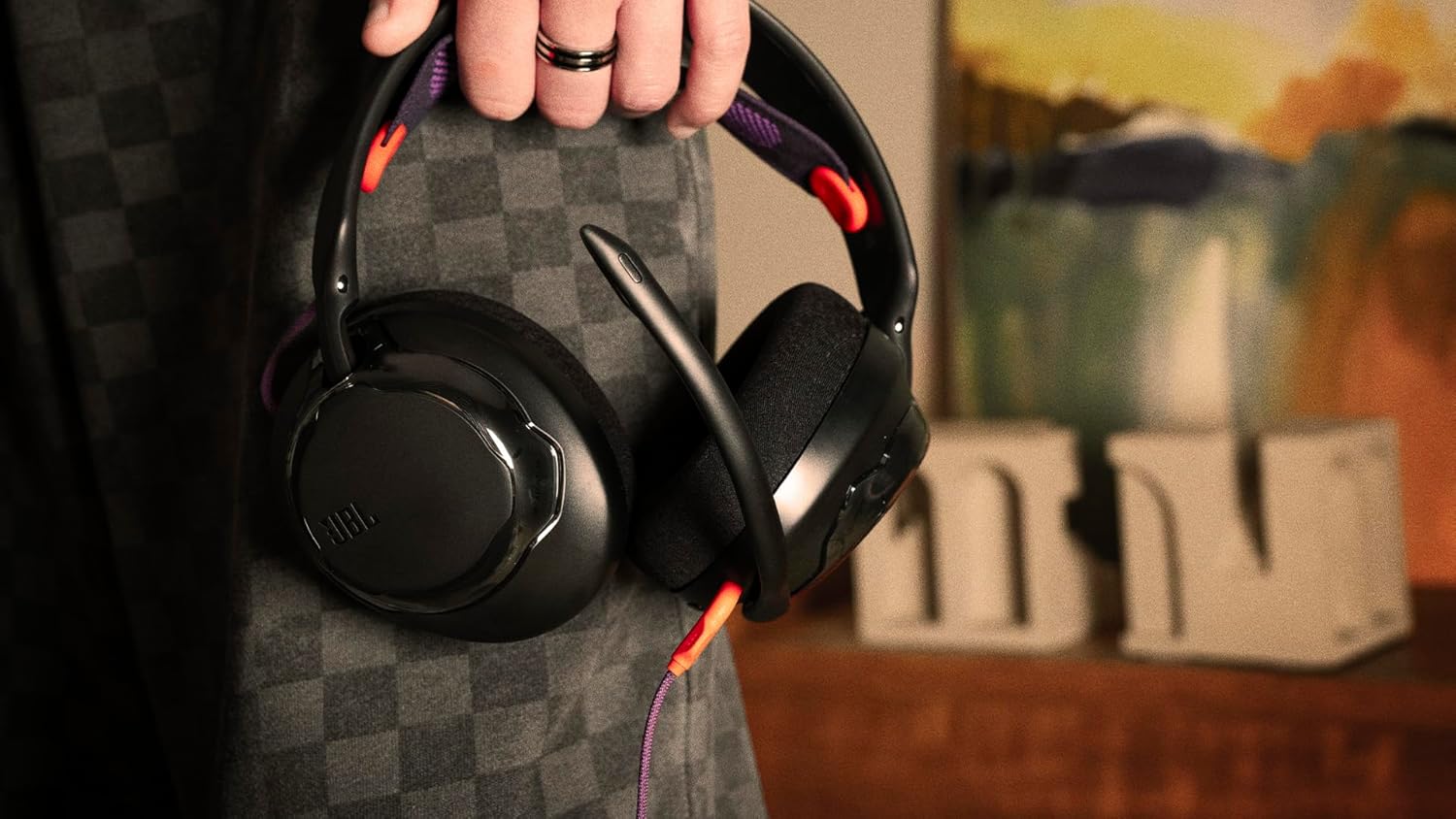 JBL, Fone de Ouvido Gamer, Headset, Quantum 250, Cancelamento de Ruído - Preto: imagem adicional