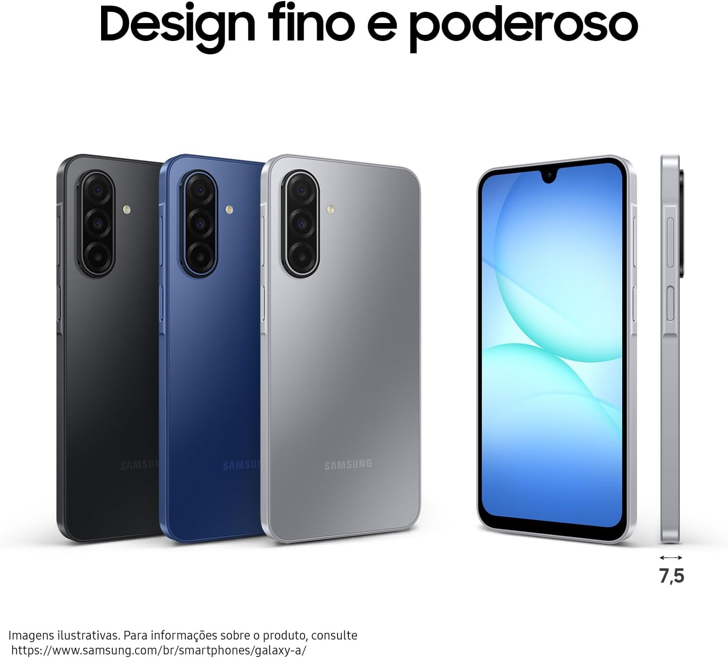 Celular Samsung Galaxy A17 5G, 128GB, 4GB, 50MP Tela 6.7" - Cinza: imagem adicional