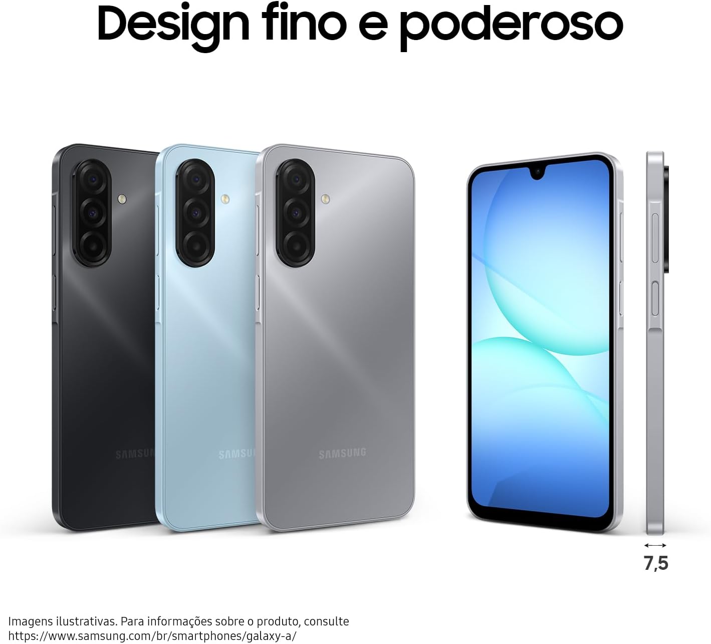 Celular Samsung Galaxy A17, 128GB, 4GB, 50MP Tela 6.7", IP54 - Preto: imagem adicional