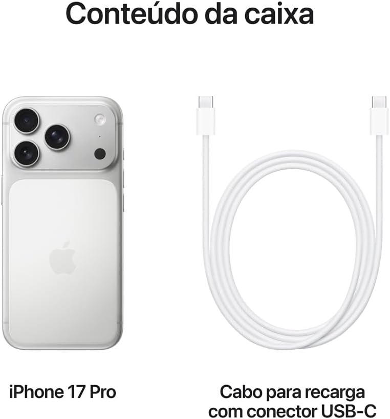 Apple iPhone 17 Pro (256 GB) - Prateado: imagem adicional