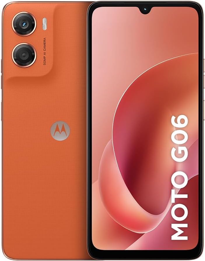 Smartphone Motorola Moto g06-128GB 12GB (4GB RAM + 8GB Ram Boost) e Camera 50MP com AI Bateria de 5200 mAh Tela 6.9" - Laranja: imagem adicional