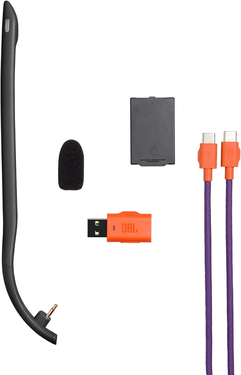 JBL, Fone de Ouvido Bluetooth, Quantum 650, Headset Gamer, Over Ear, Sem Fio, Cancelamento de Ruído - Preto: imagem adicional